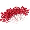 30pcs Artificial Red Berry Picks - Christmas Holly Berry Branches Red Berry Stems for Holiday Home Decor and Crafts